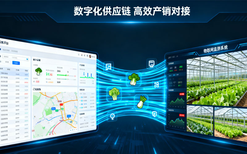 山东蔬菜批发优选柏通：科技赋能，让产销对接更顺畅