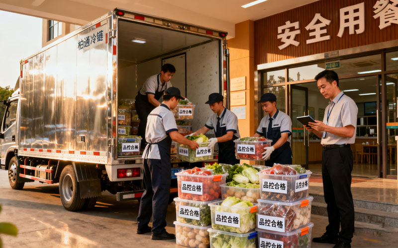 山东柏通供应链：政企团餐专属食材供应解决方案，安全高效有保障